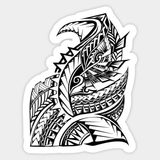 Pacific Island Pattern Sticker